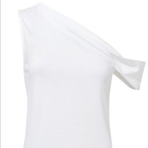 White off the shoulder intermix top never worn